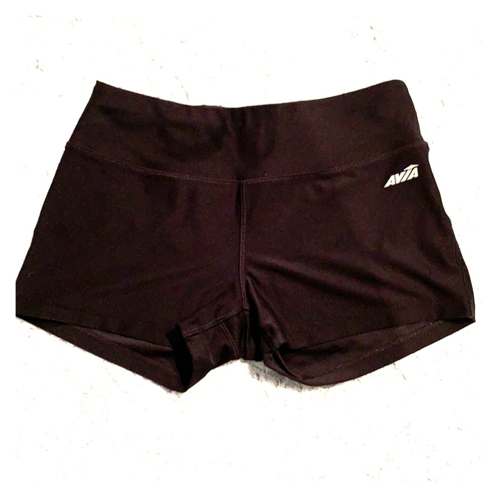 Black Avia compression shorts